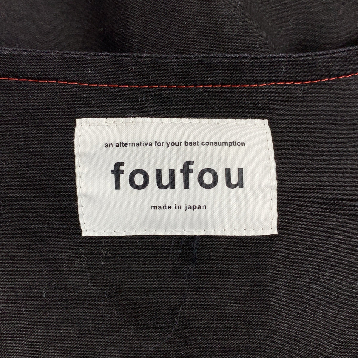 foufou / 푸후 | 코튼 민소매 카슈쿠르 원피스 | 블랙 | 여성