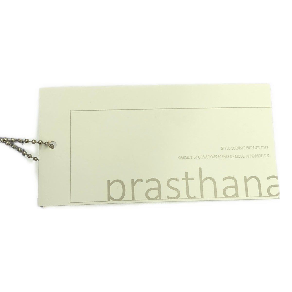 [新] prasthana / Prasthana |無領襯衫 [clg/fw#1] / 襯衫 | M |白色圖案 |男士