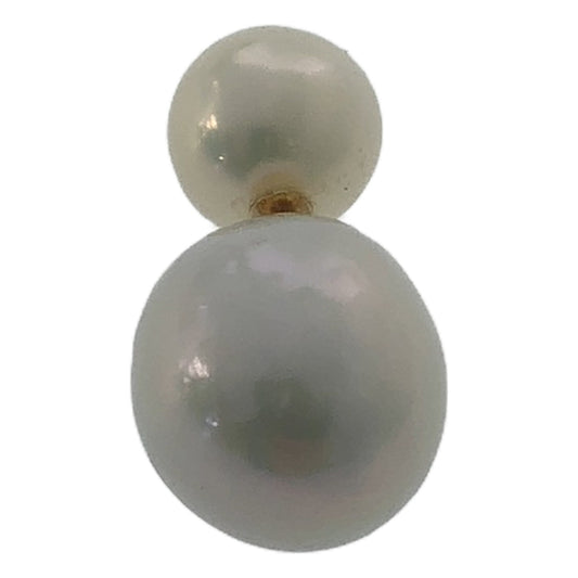 les bonbon / Le Bonbon |珍珠穿孔與捕捉單顆珍珠耳環 K10 單顆 |