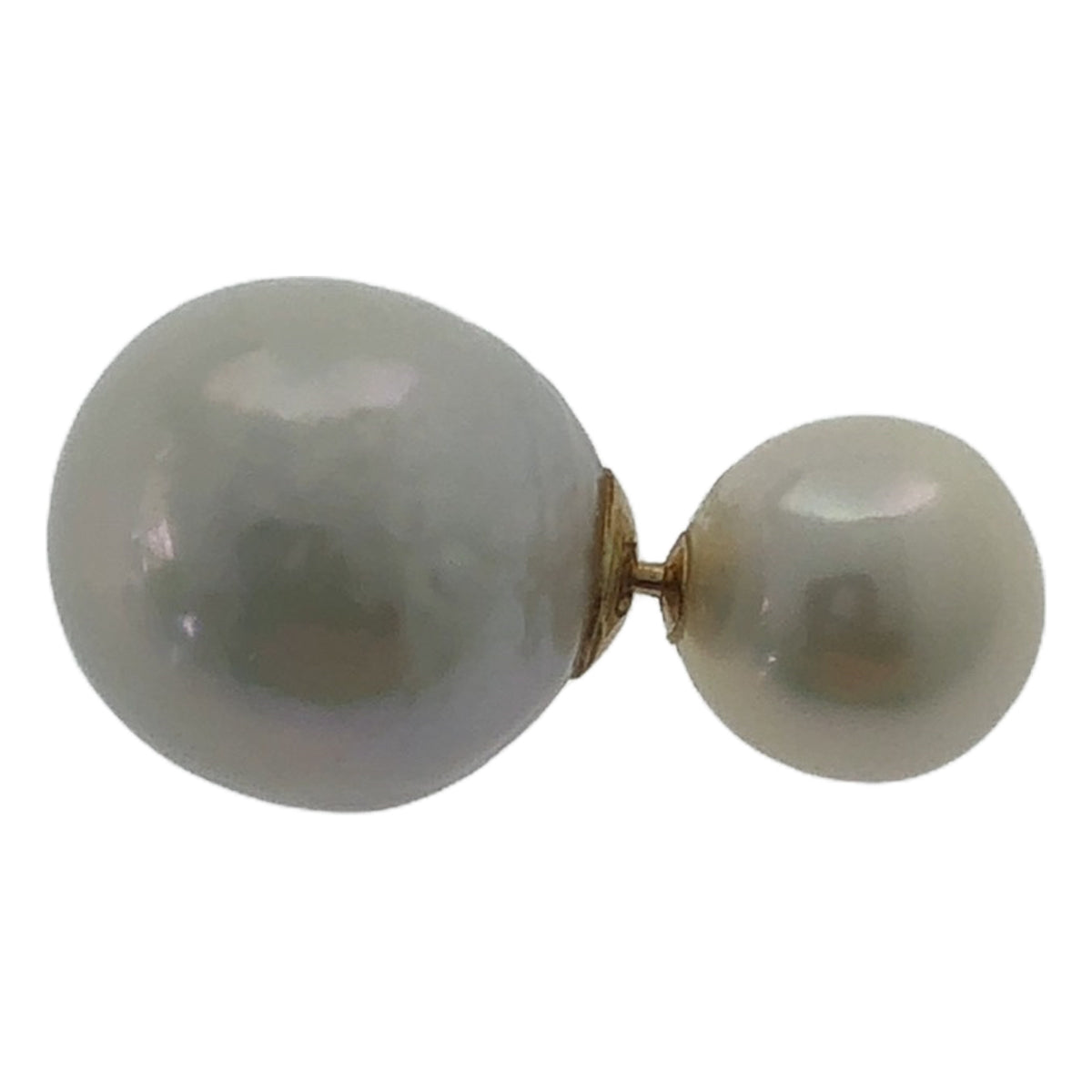 les bonbon / Le Bonbon |珍珠穿孔與捕捉單顆珍珠耳環 K10 單顆 |