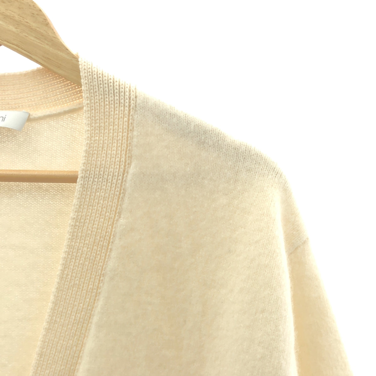 Cruciani | 羊絨真絲混紡V領長款針織開襟衫 | 38碼 | 女款