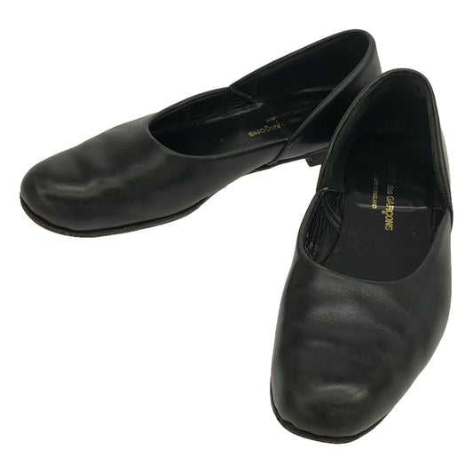 COMME des GARCONS | British-made leather flat shoes | Black | Women's