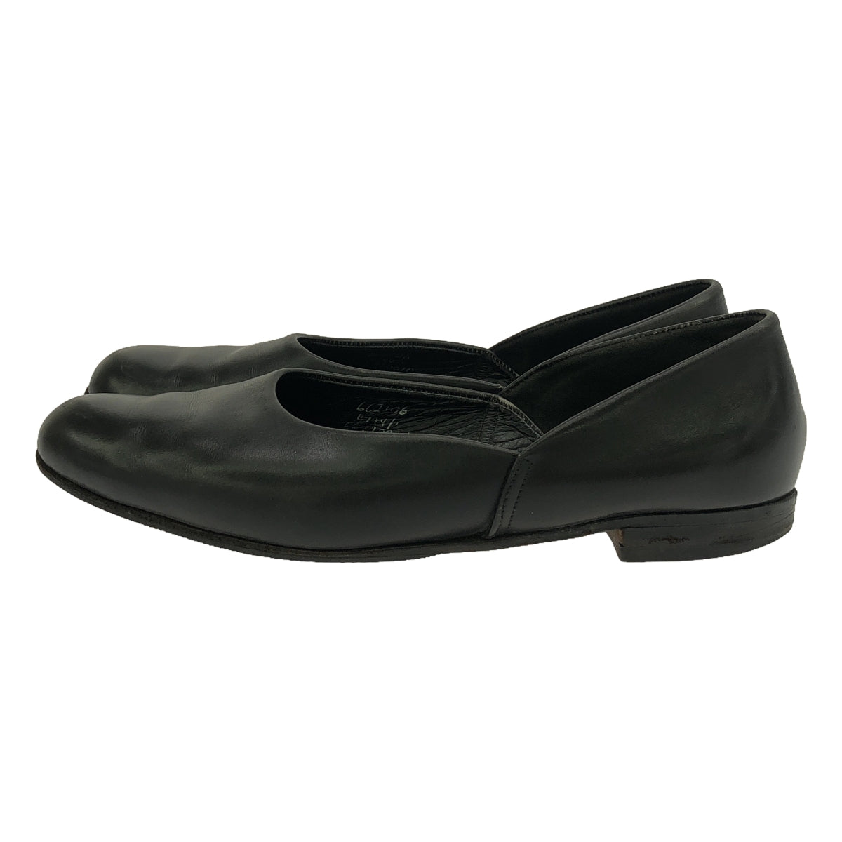 COMME des GARCONS | British-made leather flat shoes | Black | Women's