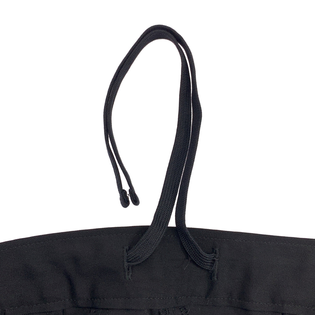 ANTHEM A | 絲滑黏膠纖維雙褶喇叭褲 / 人造絲雙褶抽繩寬鬆褲 | 0 | 男士