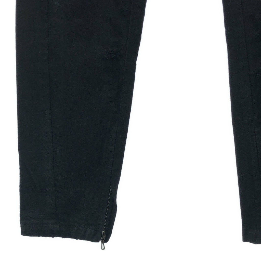 JULIUS / ユリウス | 2018AW | RIDER PANTS ダメージ加工 デニムパンツ | 1 | ブラック | メンズ