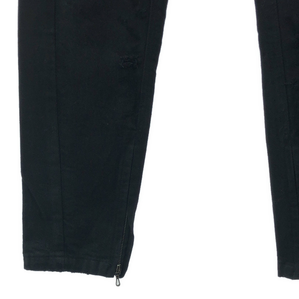 JULIUS / ユリウス | 2018AW | RIDER PANTS ダメージ加工 デニムパンツ | 1 | ブラック | メンズ