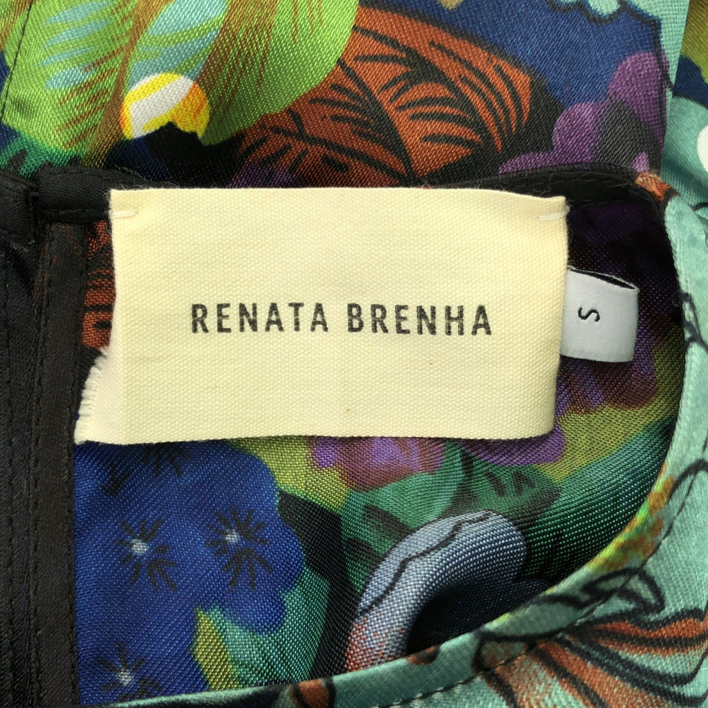 【美品】  RENATA BRENHA / レナータブレナ | 総柄 フローラル ドレス ワンピース | S | マルチカラー | レディース