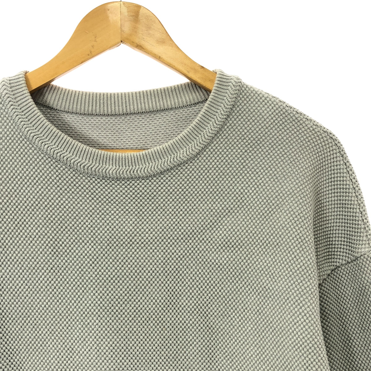 Crepuscule | MOSS STITCH L/S SWEAT | 2 | Men's