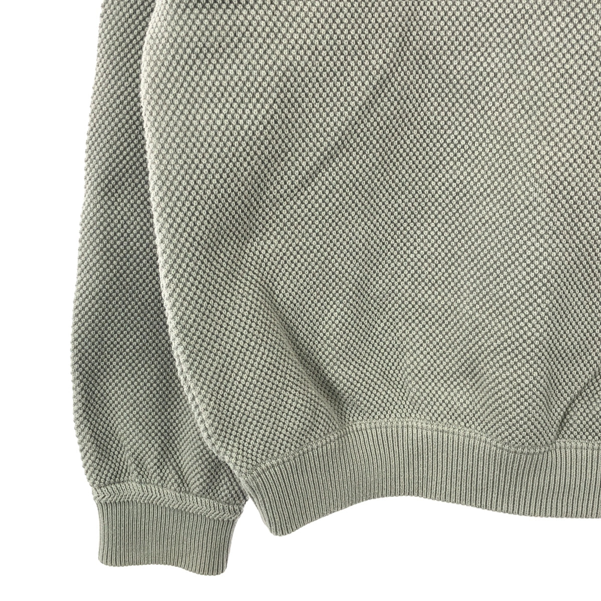 Crepuscule | MOSS STITCH L/S SWEAT | 2 | Men's