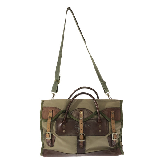 VINTAGE / Vintage clothing | CANVAS BAG DRY GOODS CO. Canvas leather tote bag | Khaki / Brown | Men's