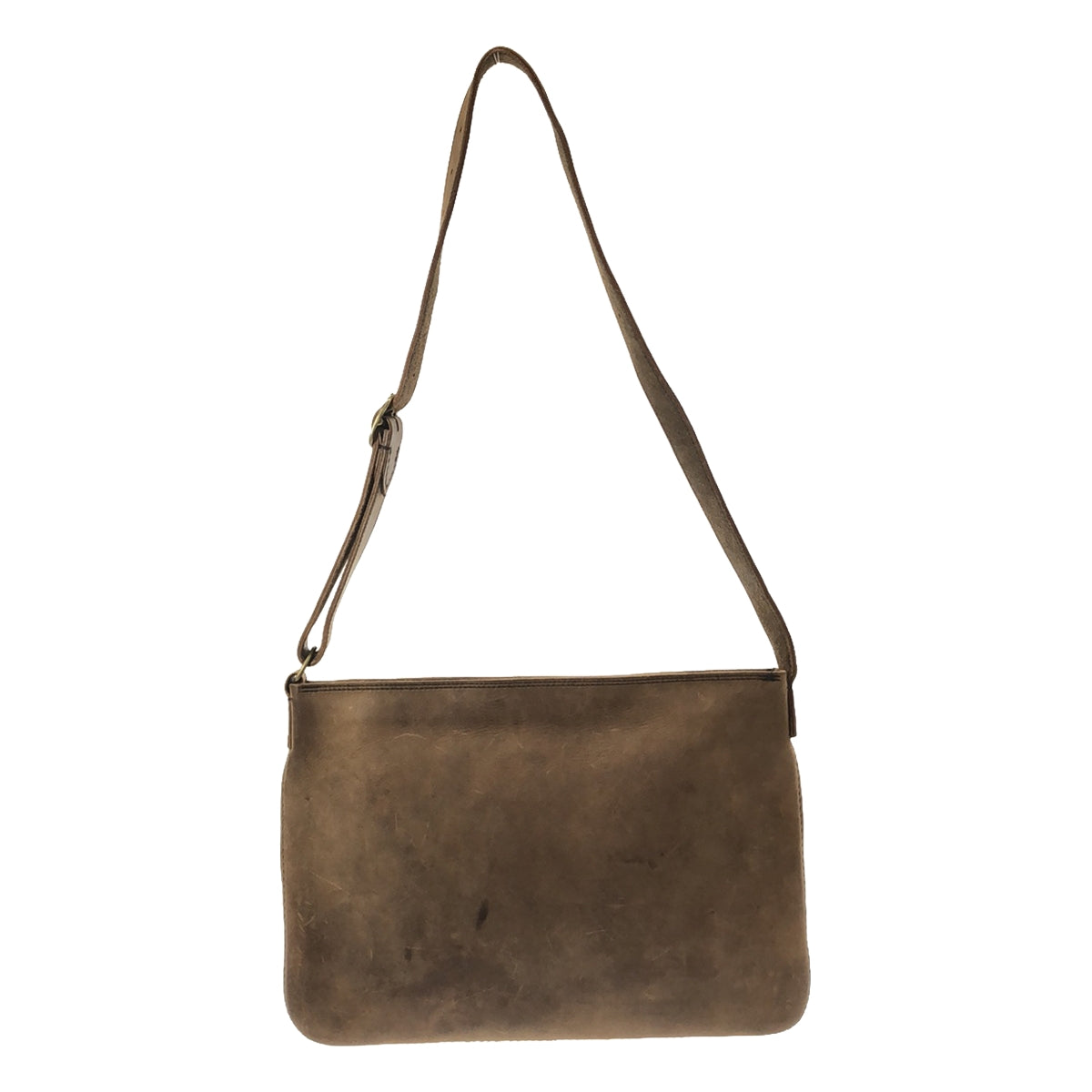 klause / クロイゼ | SHOULDER BAG レザー ショルダーバッグ ユニセックス | ブラウン | メンズ