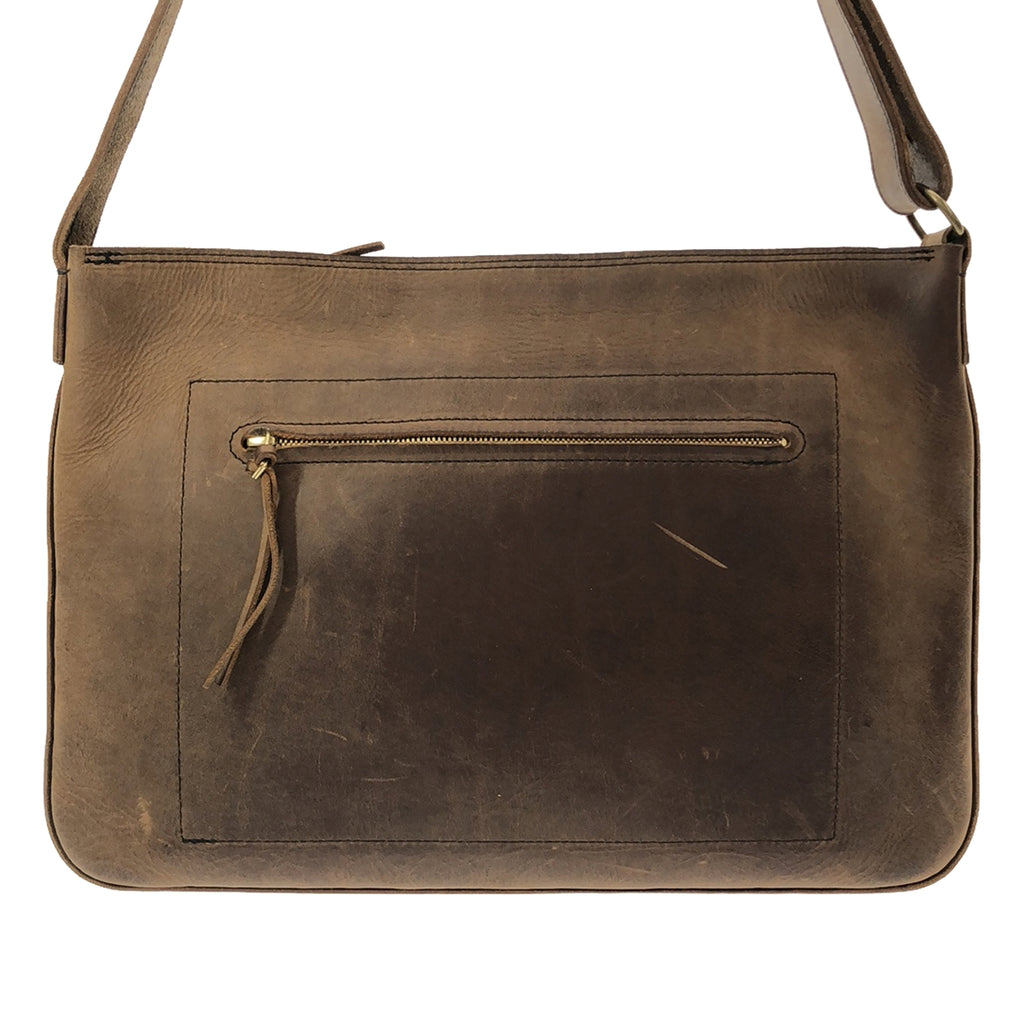 klause / クロイゼ | SHOULDER BAG レザー ショルダーバッグ ユニセックス | ブラウン | メンズ