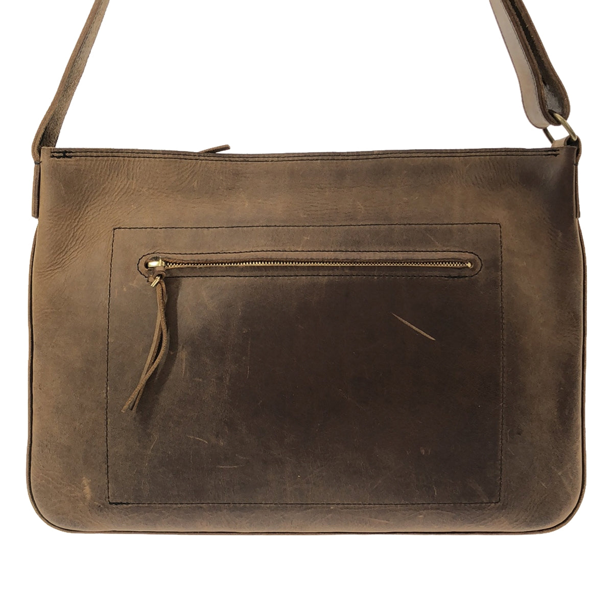 克勞斯 / 克洛伊斯 |單肩包 皮革肩背包 男女通用 |布朗 |男士