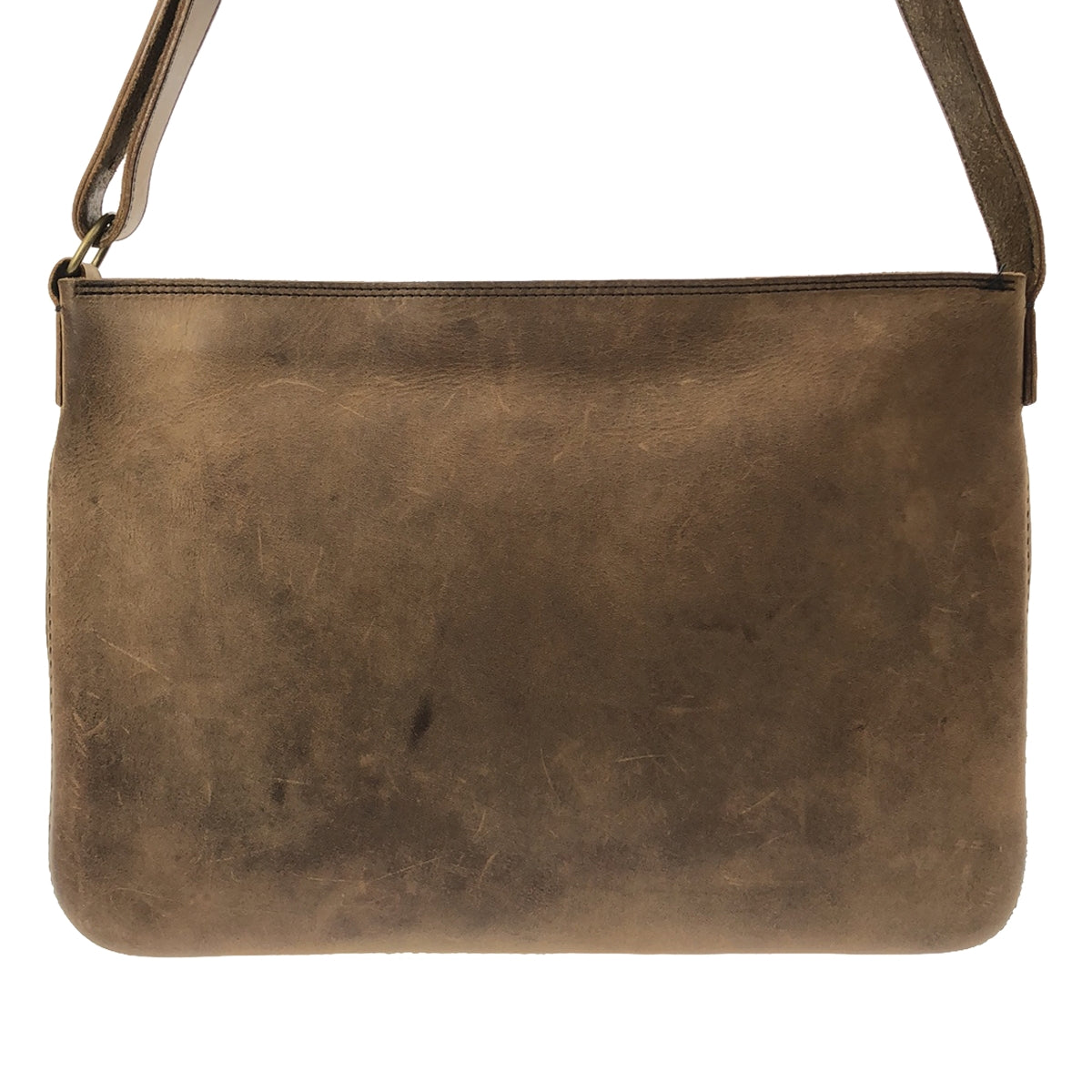 克勞斯 / 克洛伊斯 |單肩包 皮革肩背包 男女通用 |布朗 |男士