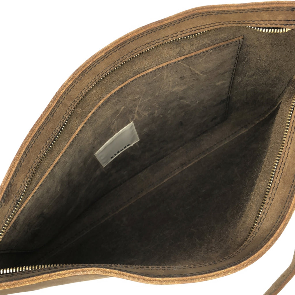 klause / クロイゼ | SHOULDER BAG レザー ショルダーバッグ ユニセックス | ブラウン | メンズ