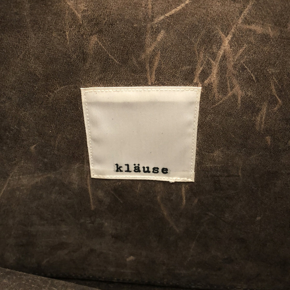 克勞斯 / 克洛伊斯 |單肩包 皮革肩背包 男女通用 |布朗 |男士