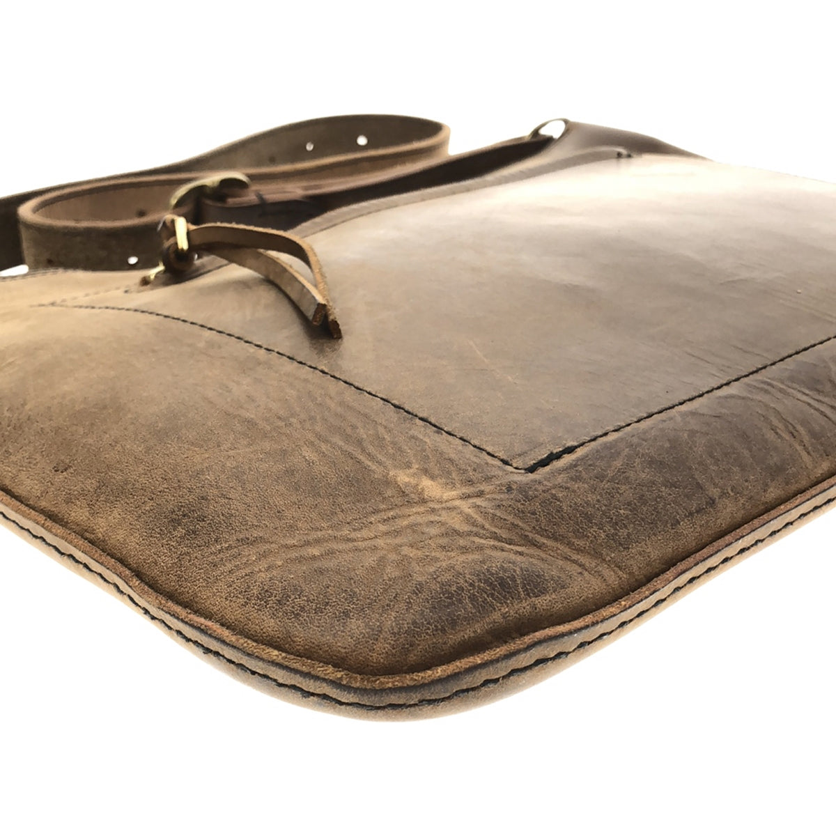 klause / クロイゼ | SHOULDER BAG レザー ショルダーバッグ ユニセックス | ブラウン | メンズ