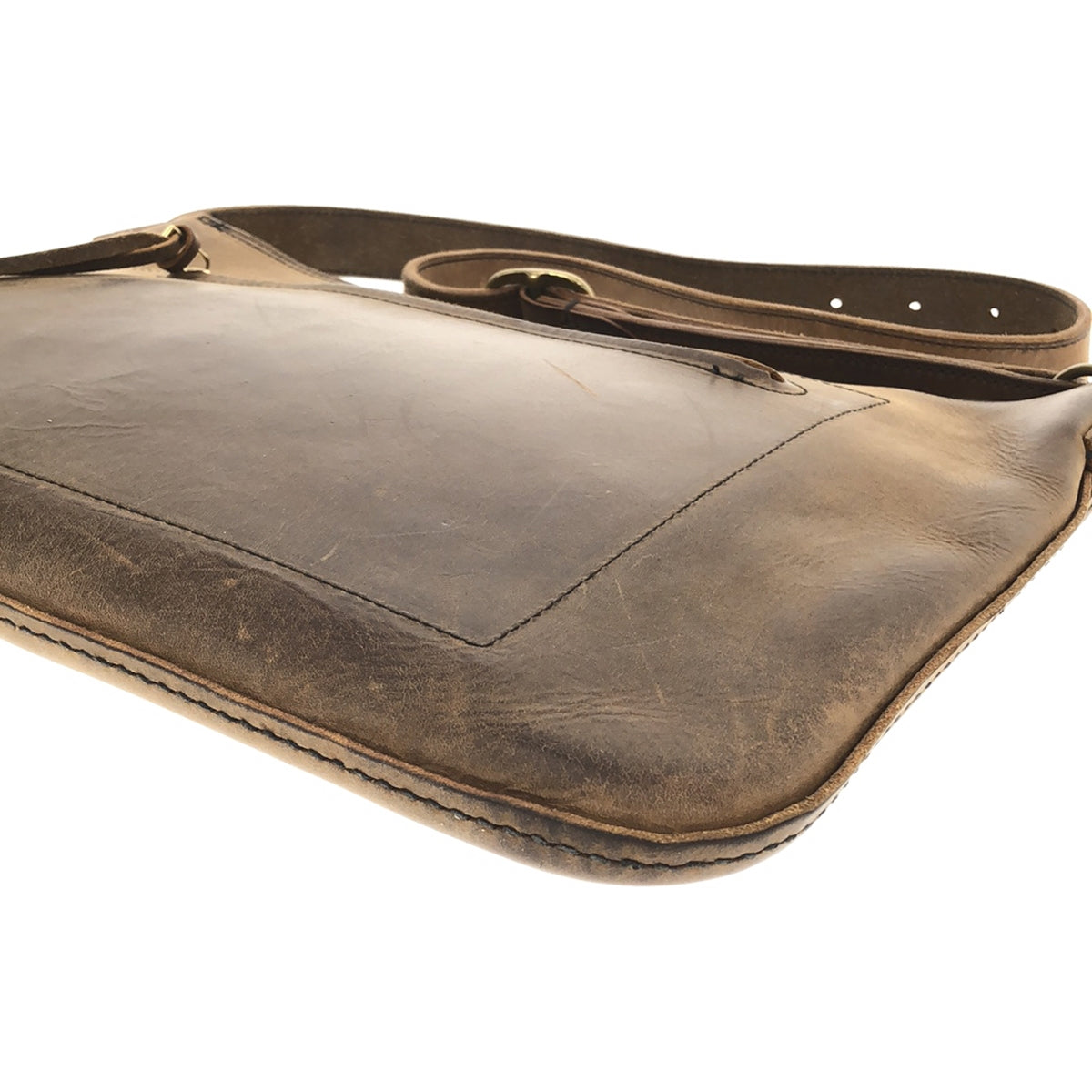 klause / クロイゼ | SHOULDER BAG レザー ショルダーバッグ ユニセックス | ブラウン | メンズ