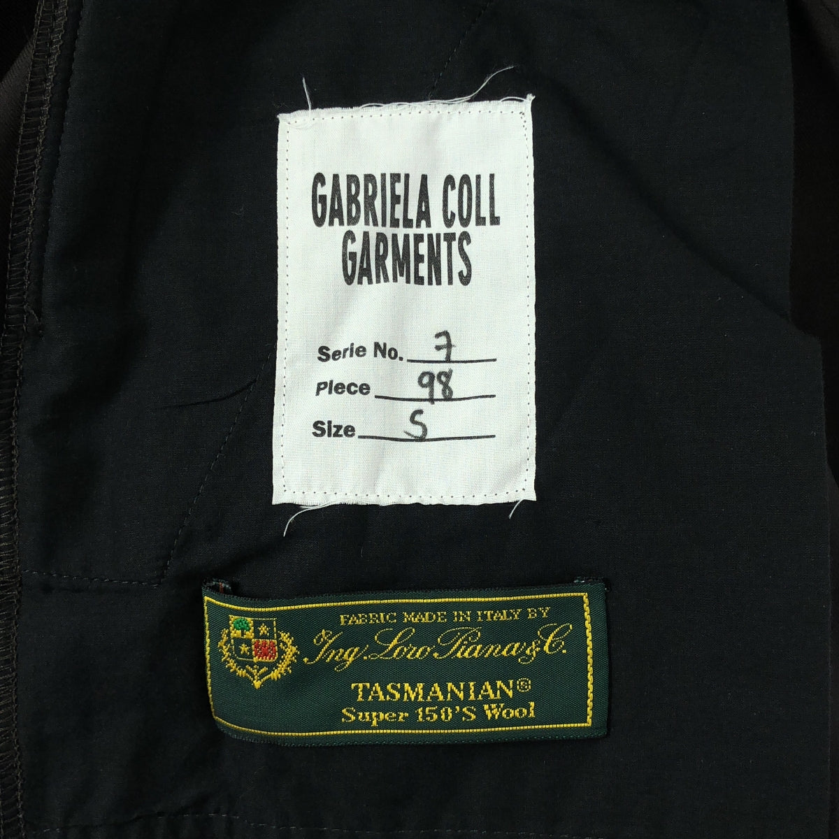 GABRIELA COLL GARMENTS / ガブリエラコールガーメンツ | Loro Piana wool / ウール イージー パンツ | S | ダークブラウン | レディース