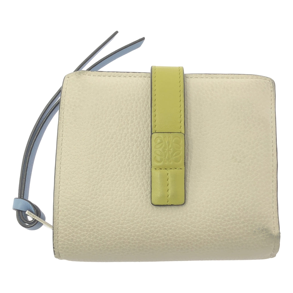 LOEWE / ロエベ | SGC COMPACT ZIP WALLET / アナグラム ロゴ レザー コンパクト ウォレット 財布 |