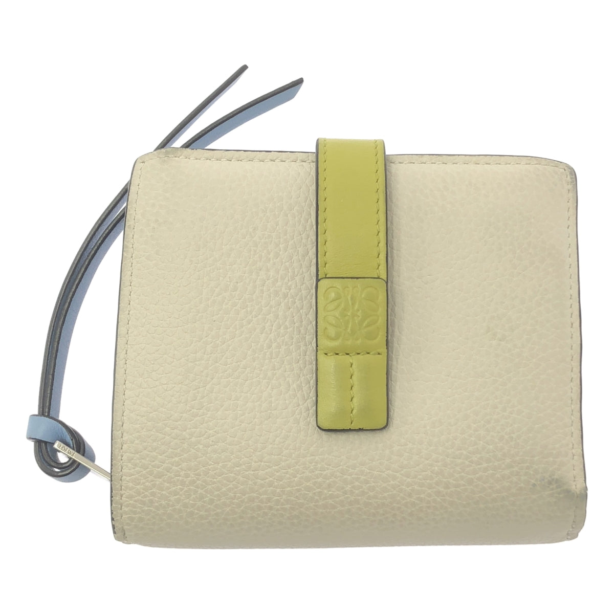 LOEWE / ロエベ | SGC COMPACT ZIP WALLET / アナグラム ロゴ レザー コンパクト ウォレット 財布 |