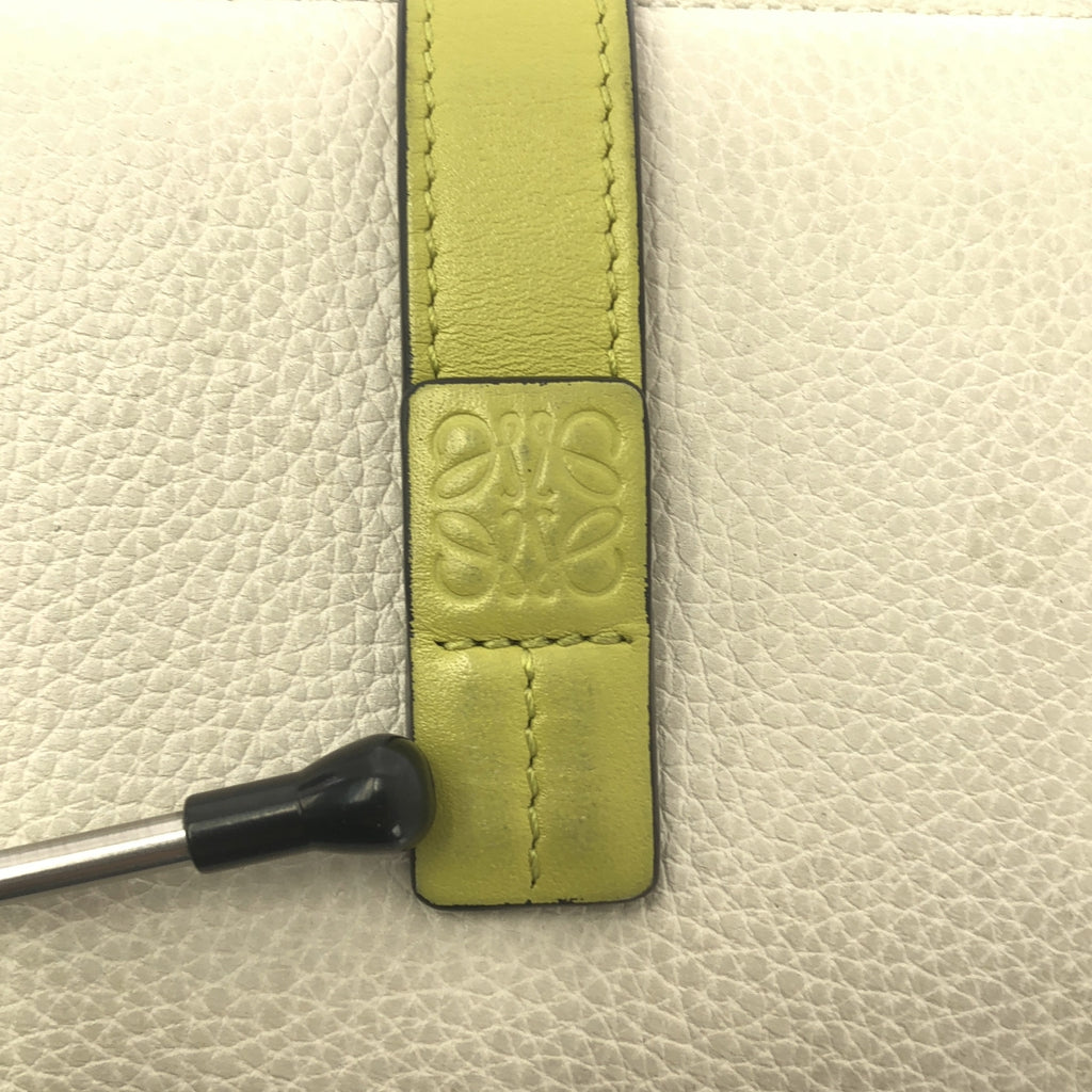 LOEWE / ロエベ | SGC COMPACT ZIP WALLET / アナグラム ロゴ レザー コンパクト ウォレット 財布 |