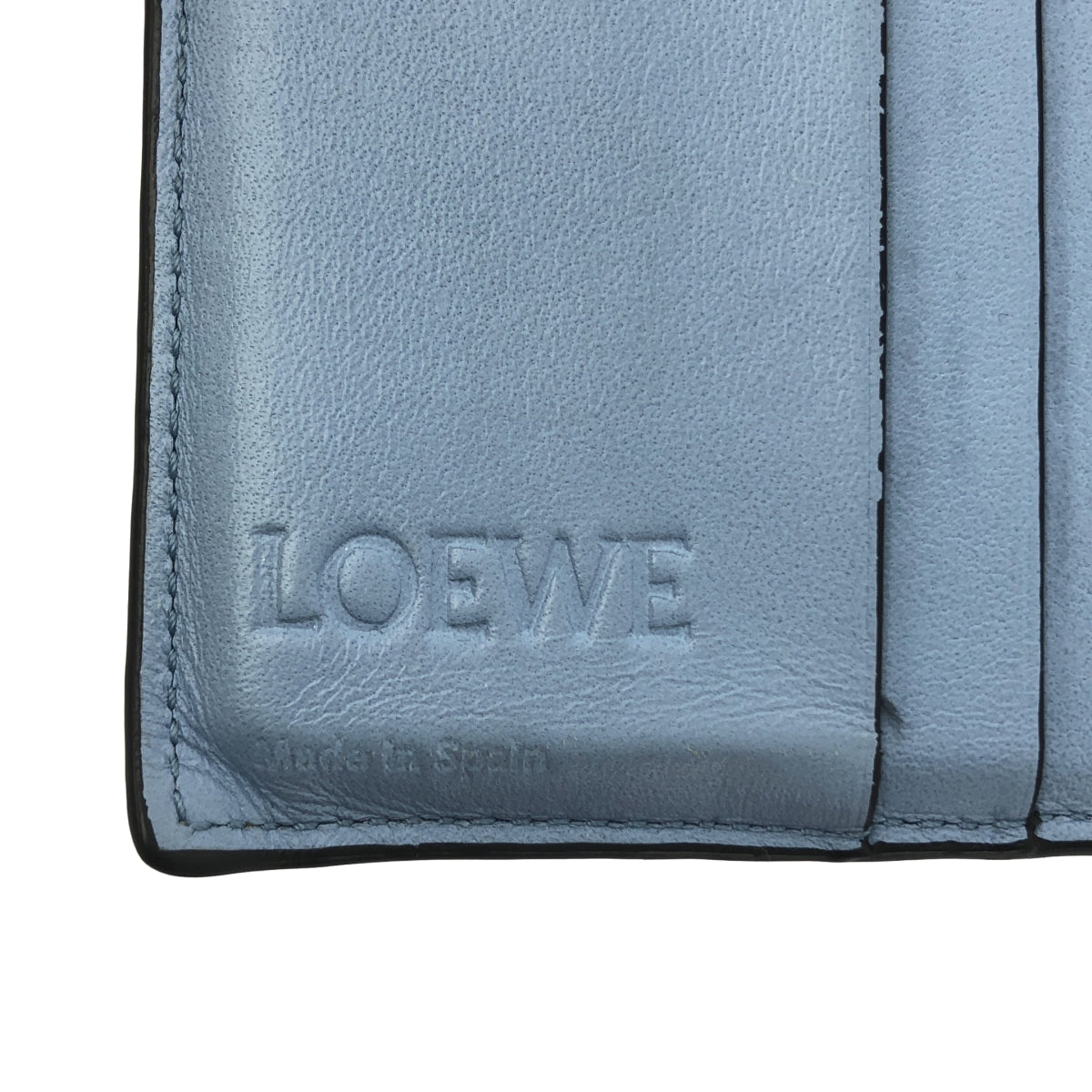 LOEWE / ロエベ | SGC COMPACT ZIP WALLET / アナグラム ロゴ レザー コンパクト ウォレット 財布 |