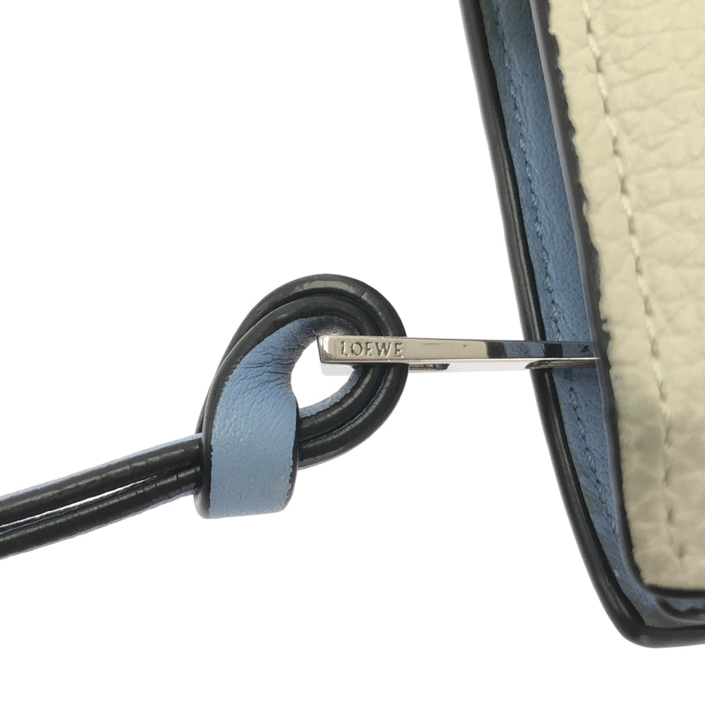LOEWE / ロエベ | SGC COMPACT ZIP WALLET / アナグラム ロゴ レザー コンパクト ウォレット 財布 |