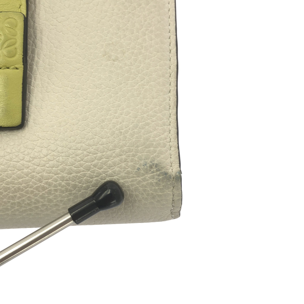LOEWE / ロエベ | SGC COMPACT ZIP WALLET / アナグラム ロゴ レザー コンパクト ウォレット 財布 |