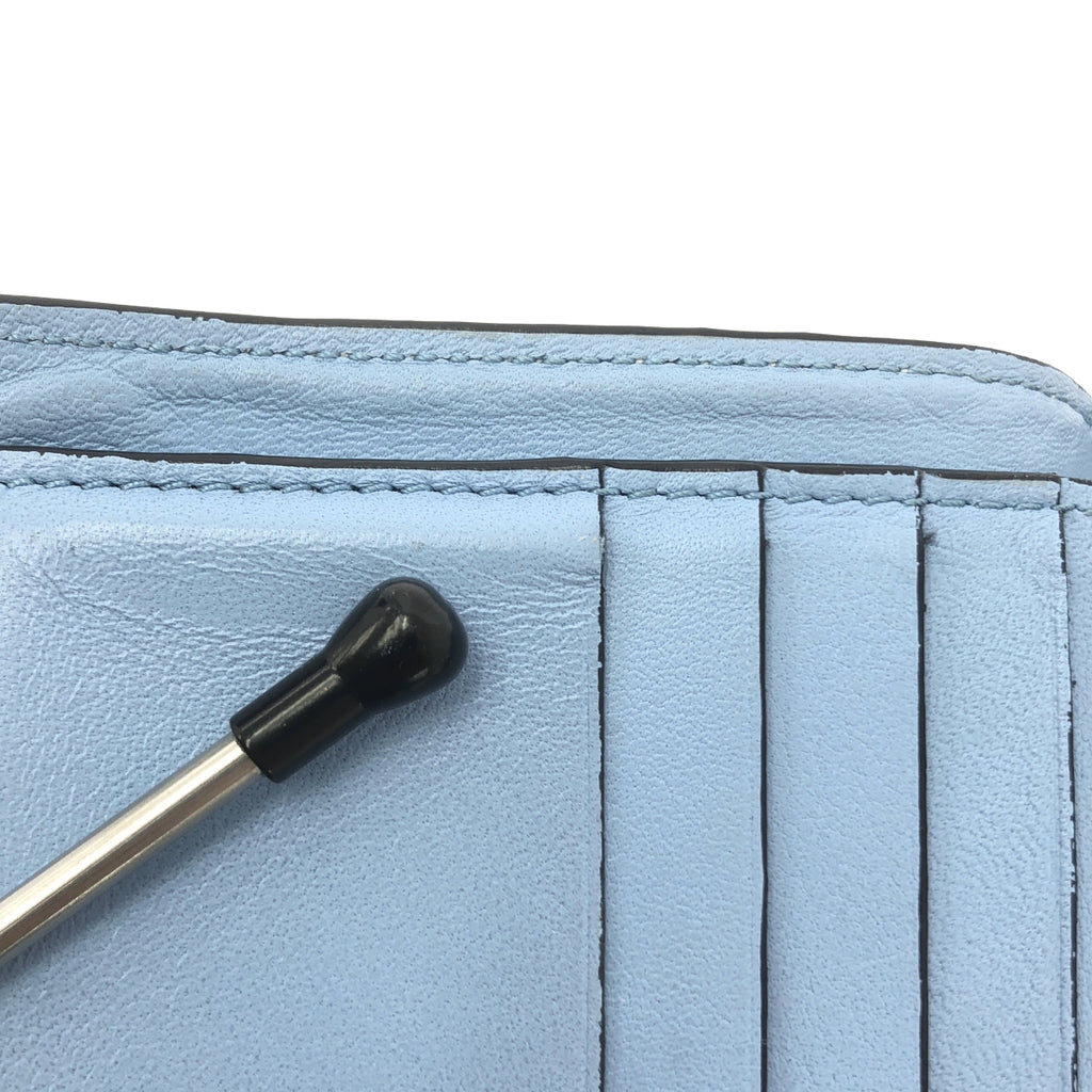 LOEWE / ロエベ | SGC COMPACT ZIP WALLET / アナグラム ロゴ レザー コンパクト ウォレット 財布 |