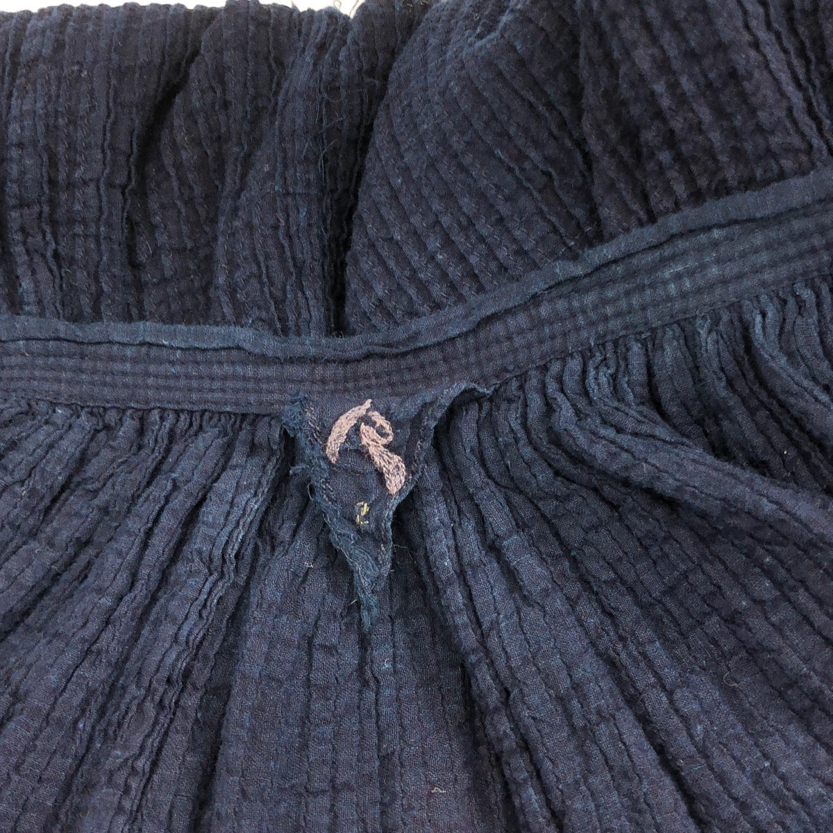 45r / Forty-Five R | 棉質褶皺裹身長裙 | 海軍藍 | 女款