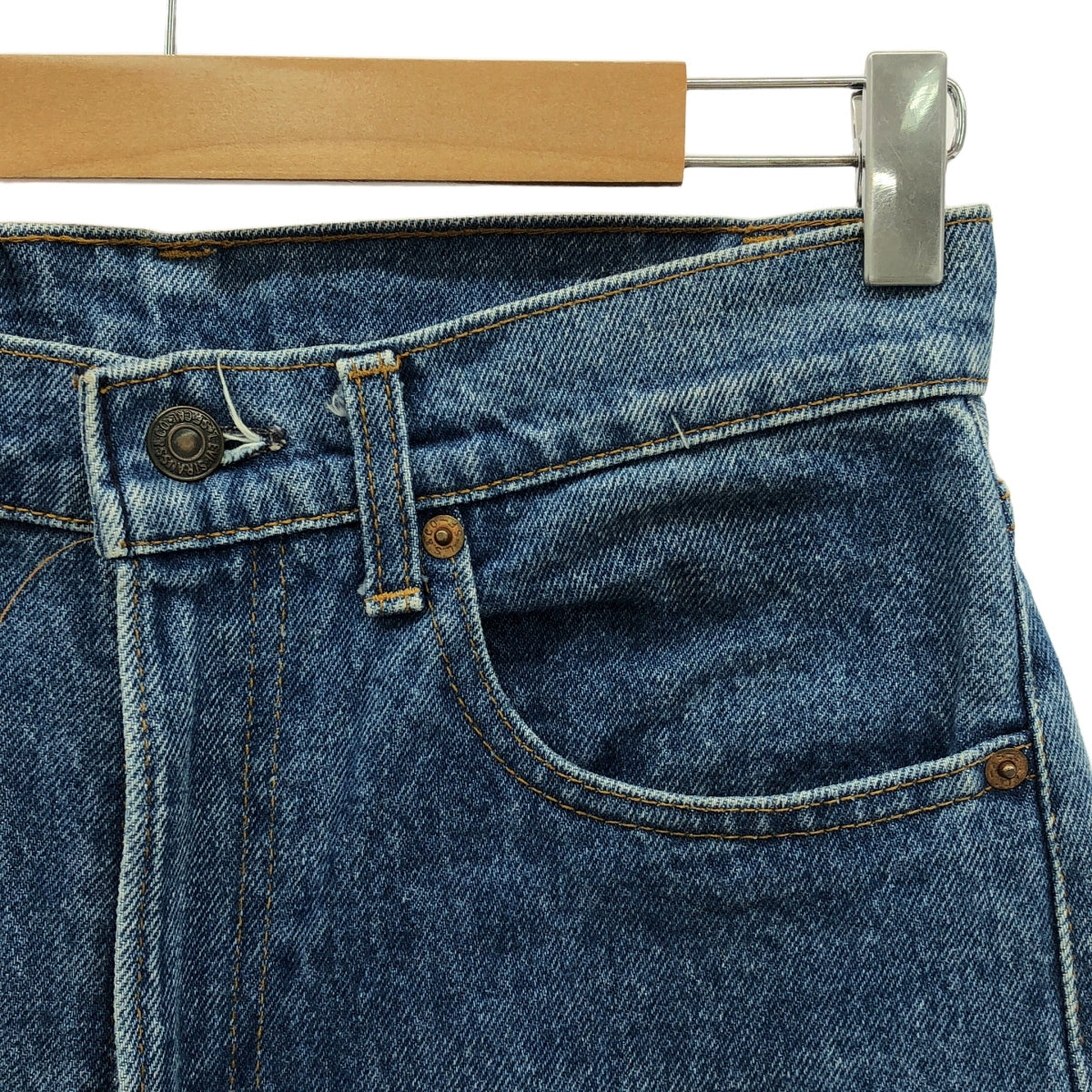 Levi's / 리바이스 | 80s 빈티지 505-0217 데님 바지 각인 650 | W29 L34 | 인디고 | 남성
