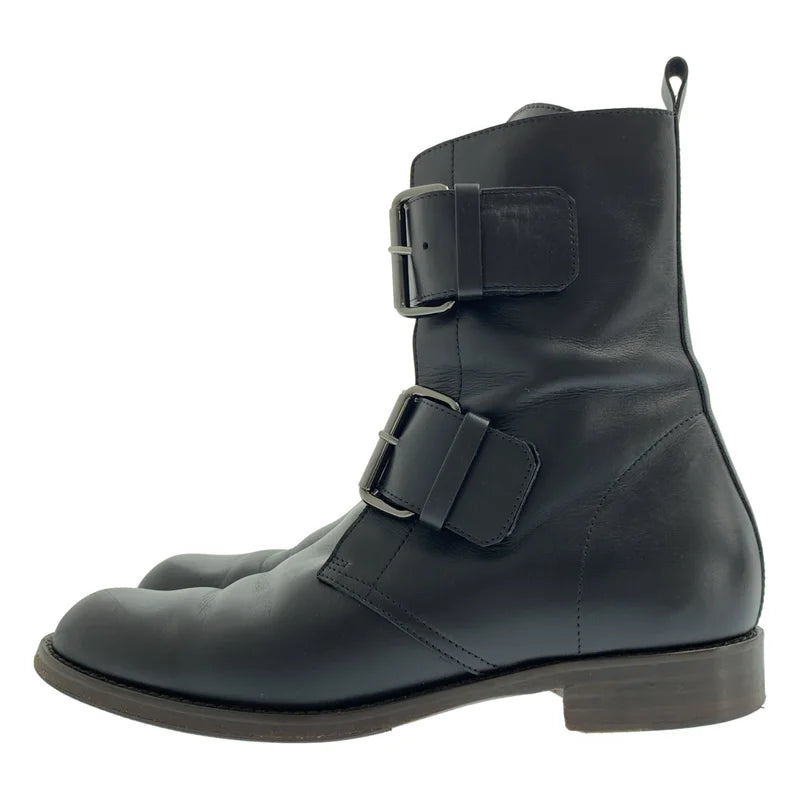 MICHEL VIVIEN / ミッシェルヴィヴィアン | BELTED BOOT/ レザー バックル ストラップ ブーツ | 37 | レディース