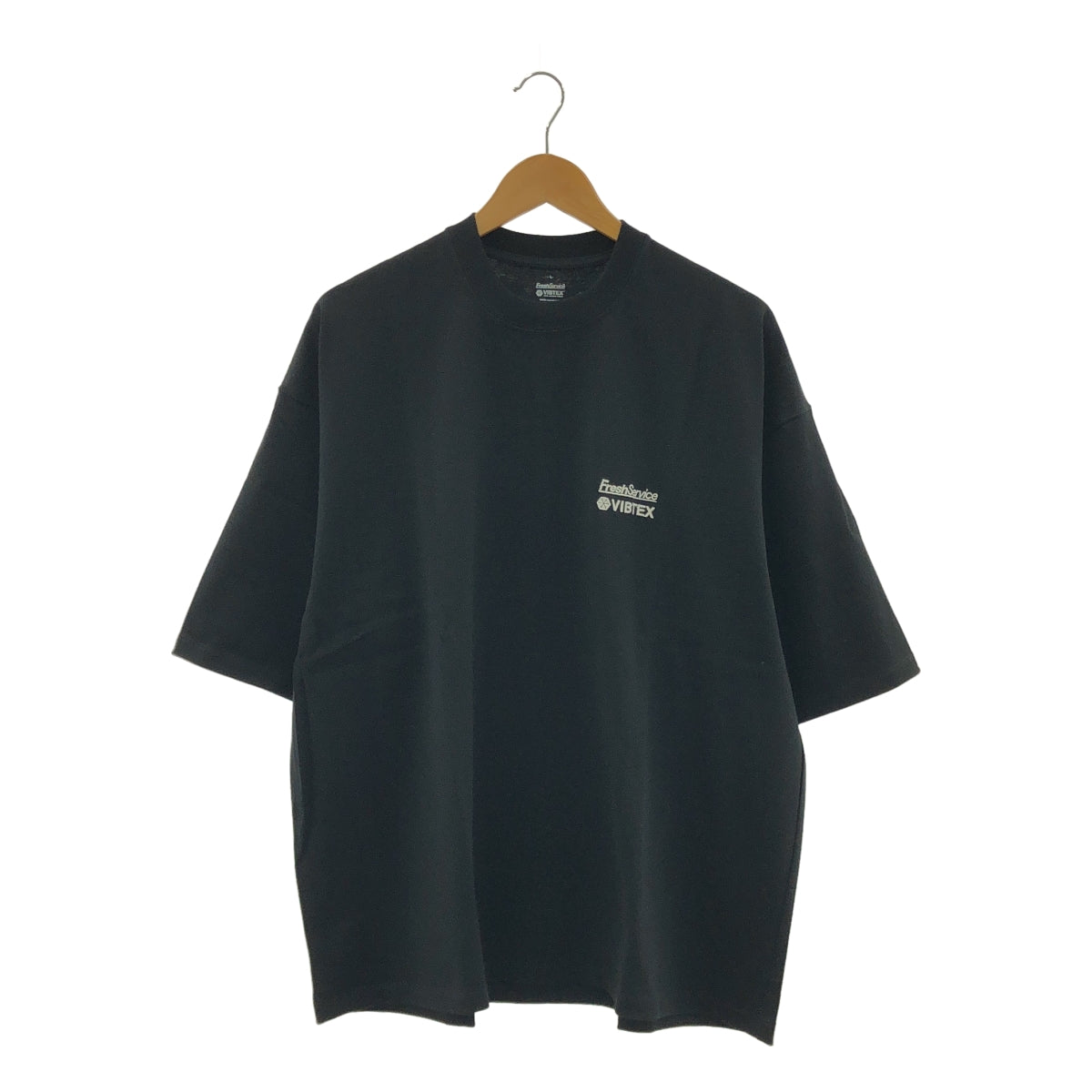FreshService / 프레시 서비스 | VIBTEX / S/S CREW NECK TEE / 로고 T셔츠 컷소우 | L | 맨즈