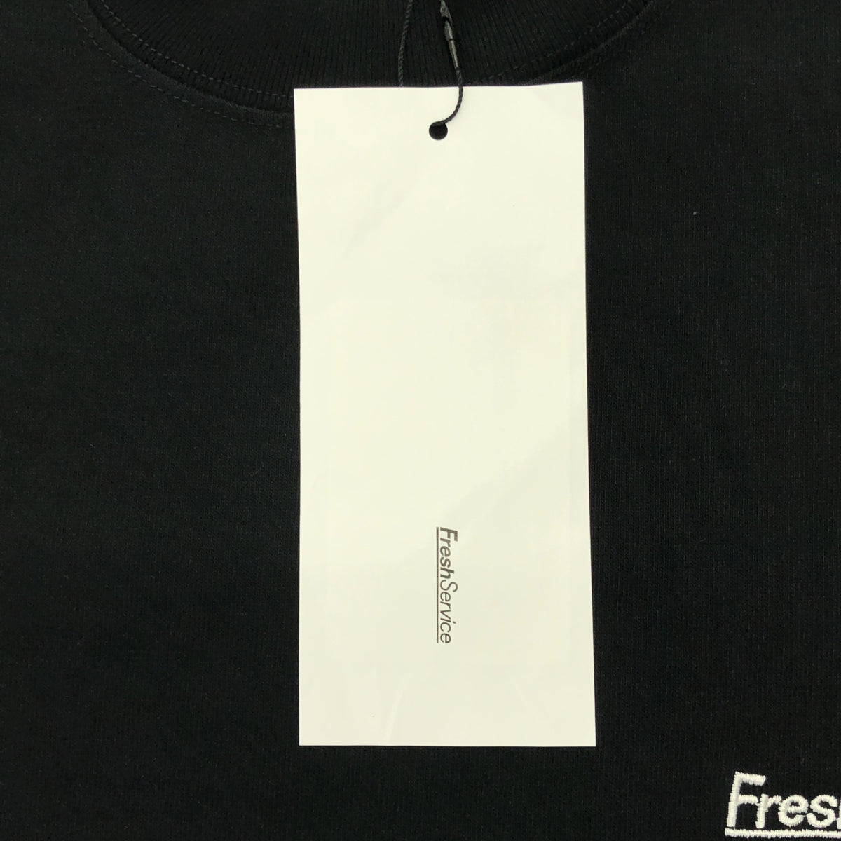 FreshService / 프레시 서비스 | VIBTEX / S/S CREW NECK TEE / 로고 T셔츠 컷소우 | L | 맨즈