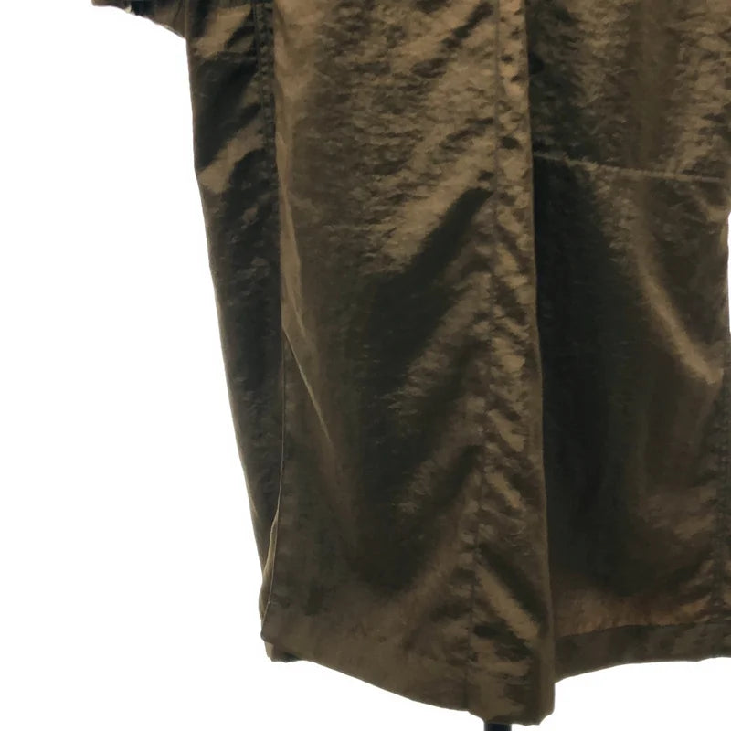 【美品】  LEMAIRE / ルメール | LIGHT TRENCHI COAT / ダブルブレスト ライト オーバー トレンチコート / フード着脱可 | M | ダークブラウン | レディース