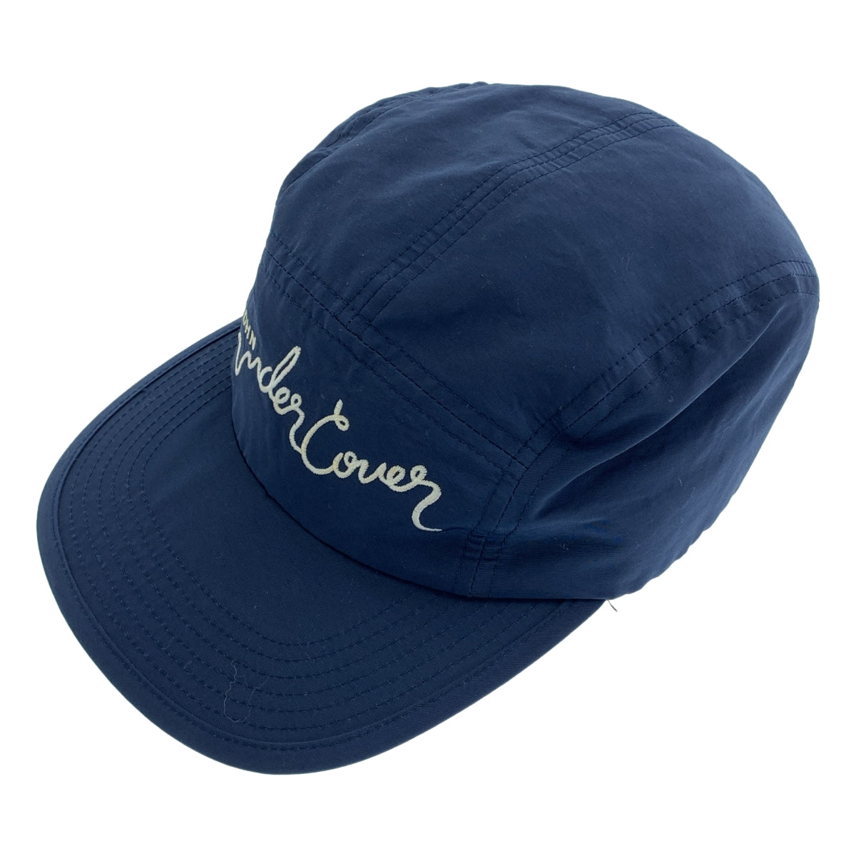 UNDER COVER  / アンダーカバー | ロゴ 刺しゅう ジェットキャップ | F | ネイビー | メンズ