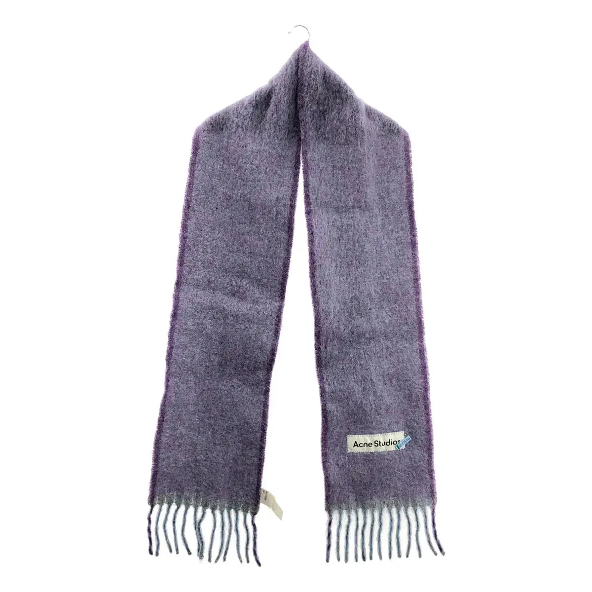 Acne Studios / アクネストゥディオズ | アルパカ モヘア ウール フリンジ ストール マフラー |