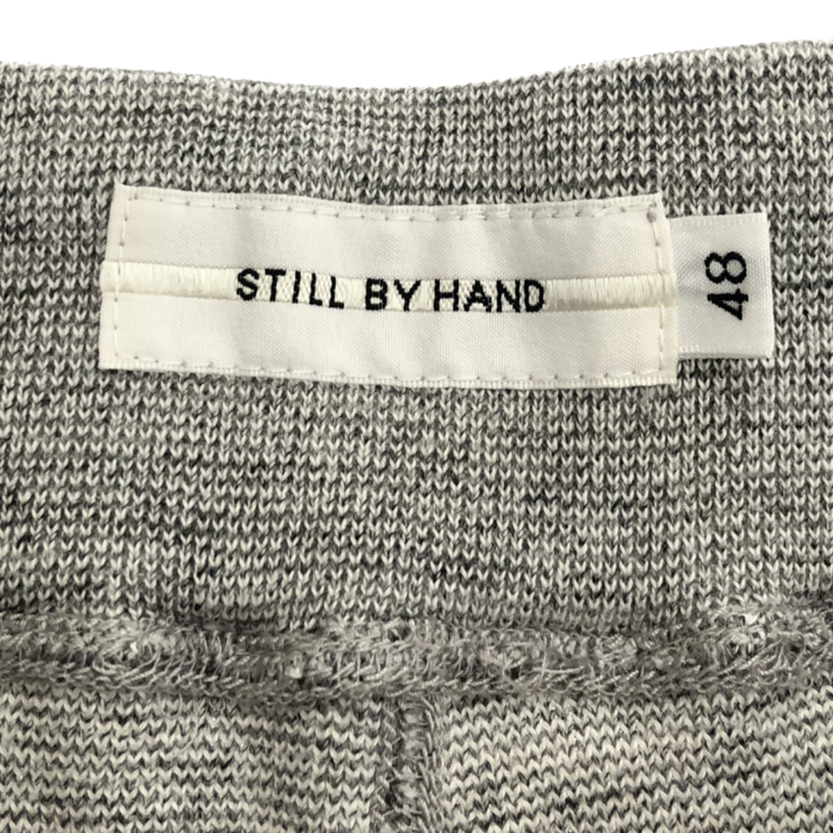 STILL BY HAND / 스틸 바이 핸드 | 뒷모습 스웨트 이지 팬츠 | 48 | 남성