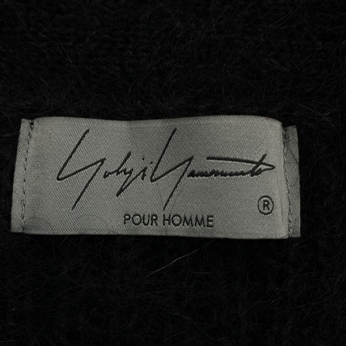 YOHJI YAMAMOTO POUR HOMME / 요우지야마모토풀 옴므 | 2023AW | 모헤야 알파카 울 니트 오버 롱 카디건 코디건 | 3 | 남성