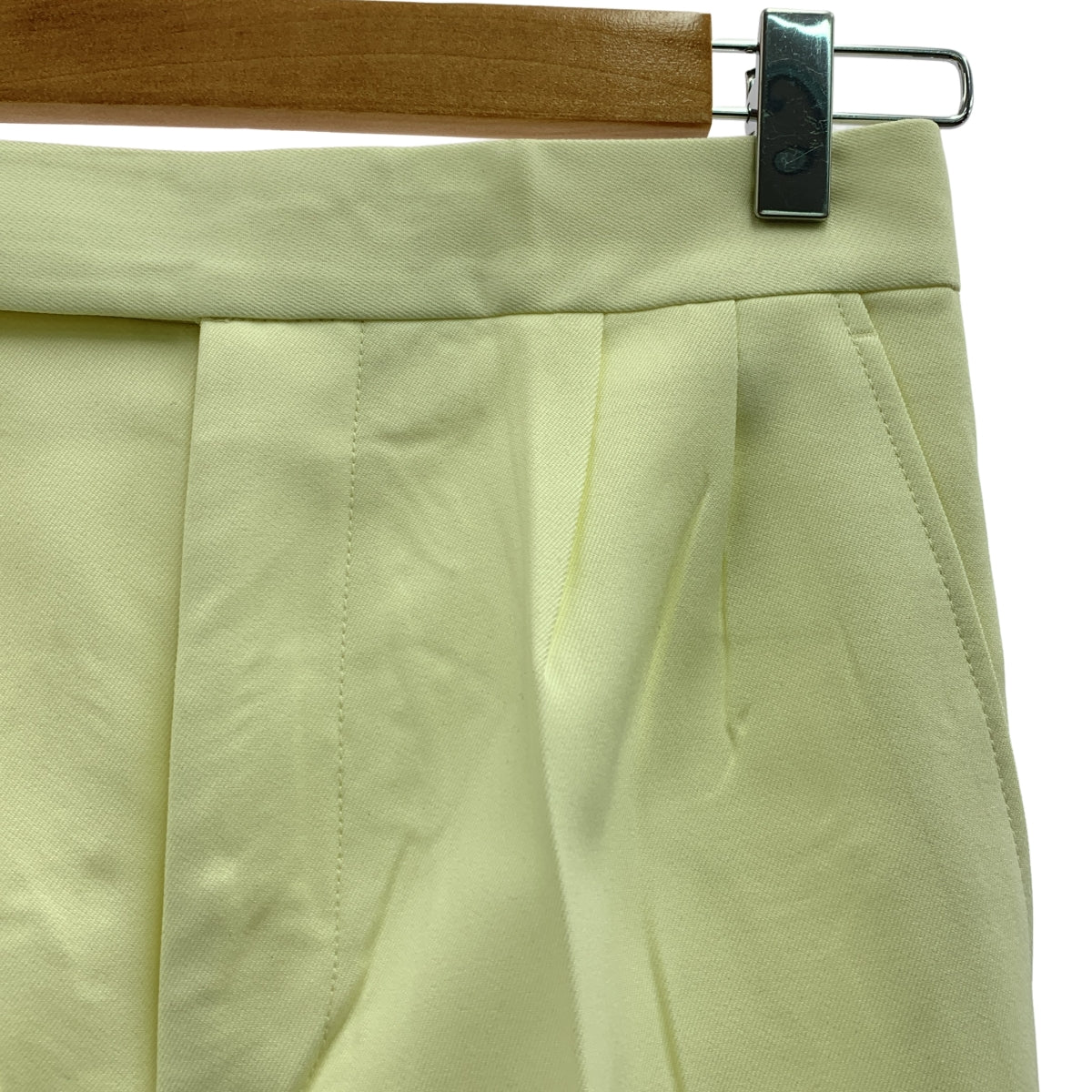 CELINE / セリーヌ | フィービー期 ポリエステル コットン 2タック スラックス パンツ | 34 | レディース