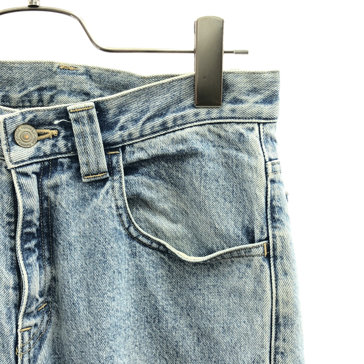 FUMIKA UCHIDA / フミカウチダ | 2023SS | DENIM WIDE TAPERED PANTS