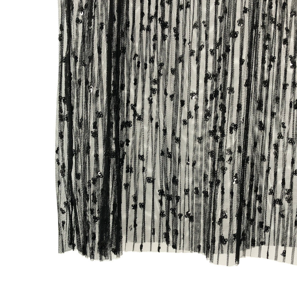 Whim Gazette | 褶皺薄紗無袖套頭衫 | F碼 | 女款