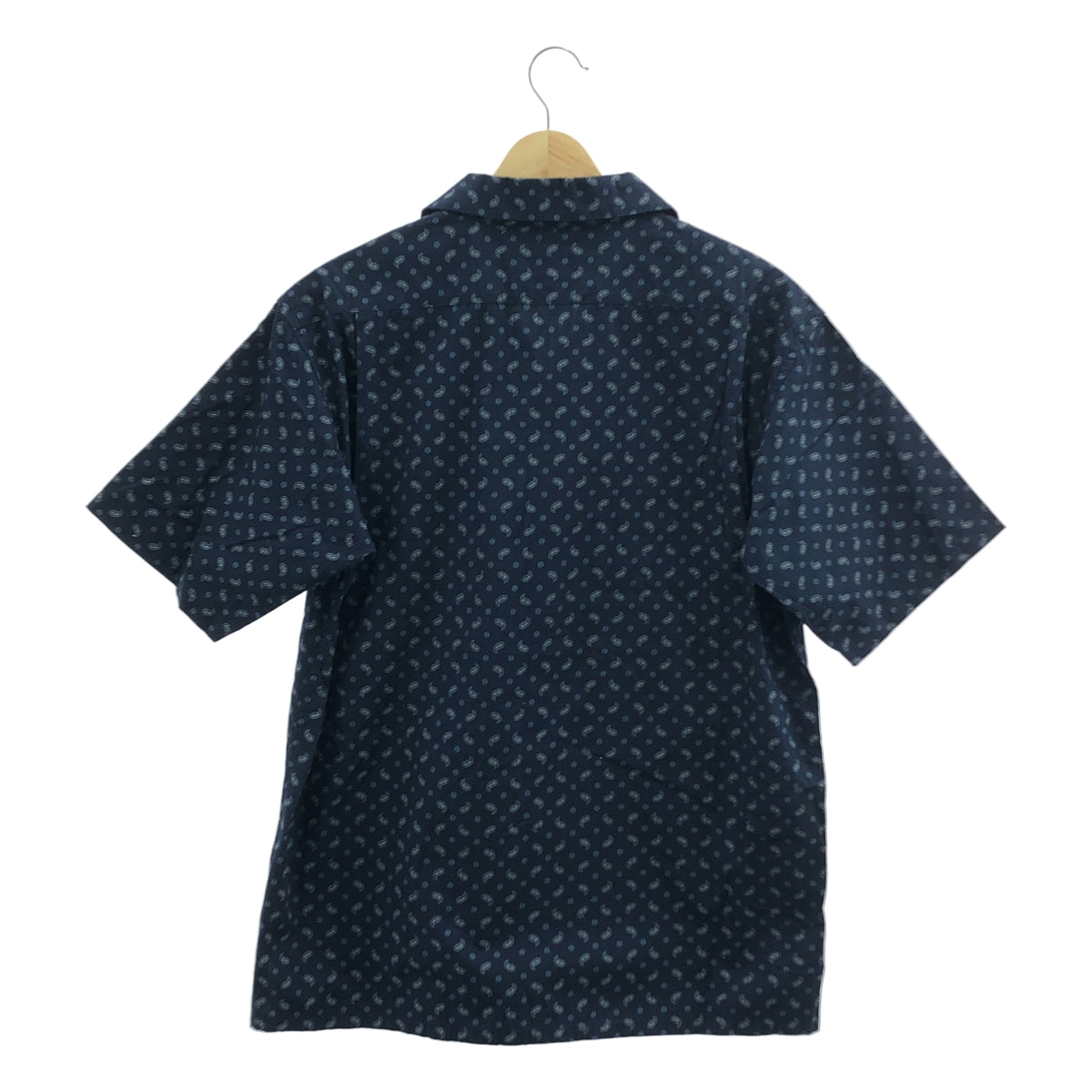 FREAK'S STORE / 프릭스 스토어 | 페이즐리 무늬 셋업 / 오픈 컬러 셔츠 / 이지 팬츠 | M | 네이비 | 남성