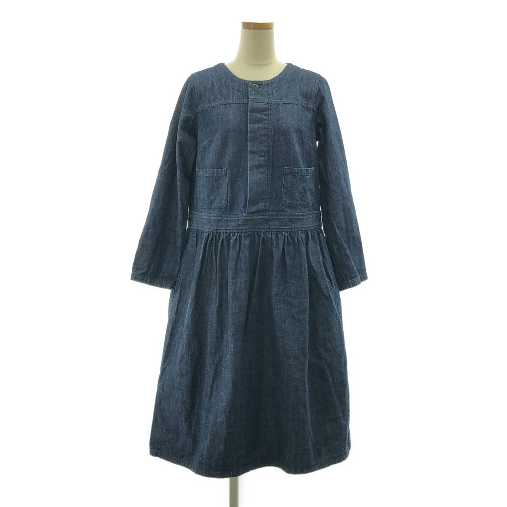 TIGRE BROCANTE / 티글 브로칸테 | 개더 데님 원피스 | F | 여성