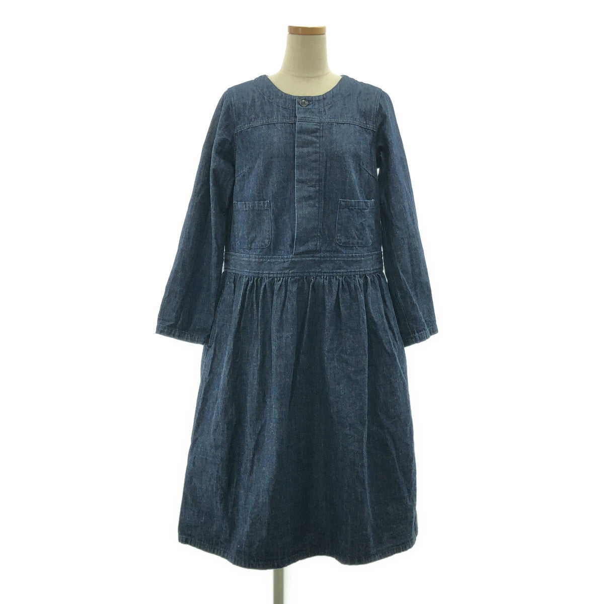 TIGRE BROCANTE / 티글 브로칸테 | 개더 데님 원피스 | F | 여성