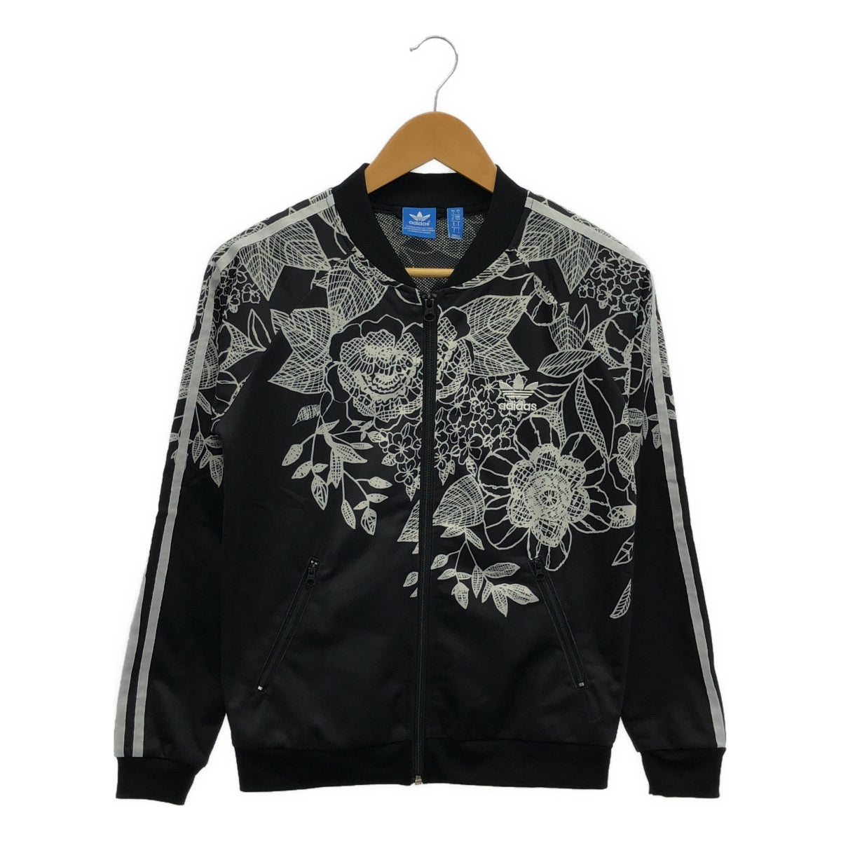 阿迪達斯 | FLORIDO SST TT / BJ8399 全身印花雙面標誌平紋運動外套 | 尺寸 O | 女款