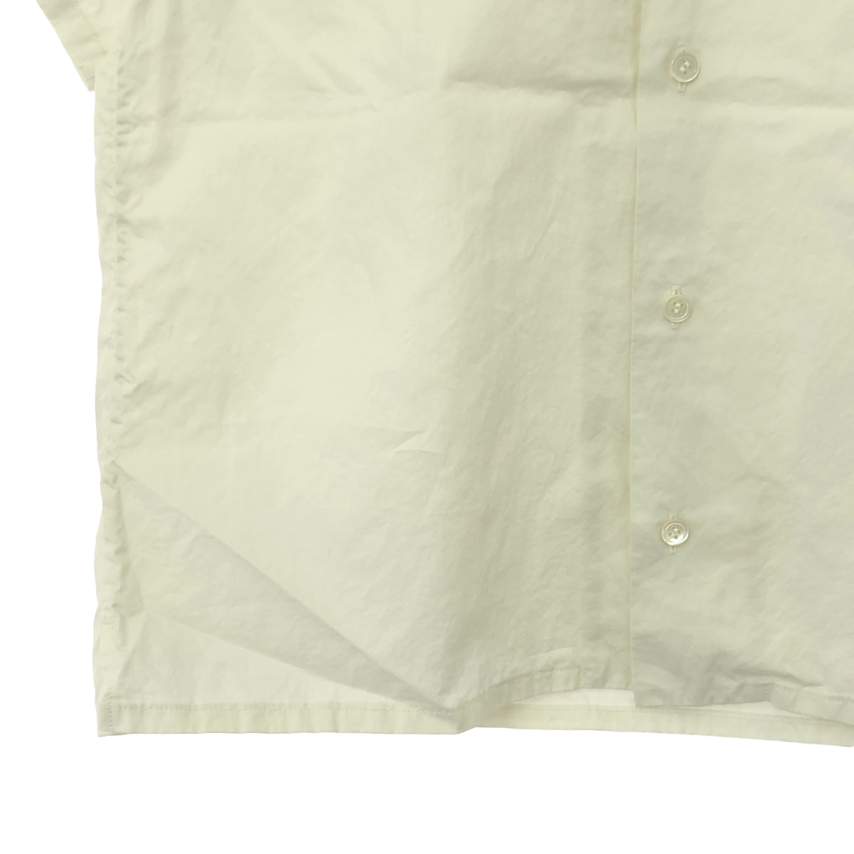 R &amp; DMCo- / Old Man's Tailor | Cotton Typewriter Open Collar Short Sleeve Shirt |