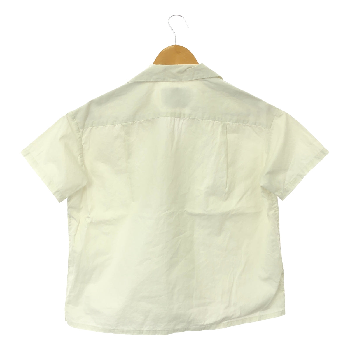 R &amp; DMCo- / Old Man's Tailor | Cotton Typewriter Open Collar Short Sleeve Shirt |