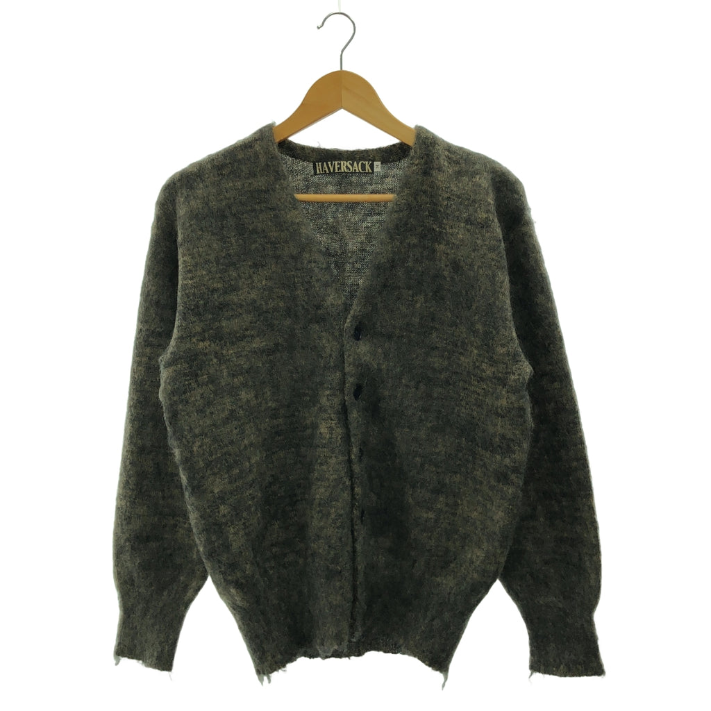 HAVERSACK / ハバーサック | モヘヤ ウール Vネック カーディガン | M | レディース